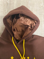 Brown InFr€Quent M!NDS Hoodie Vol. 1