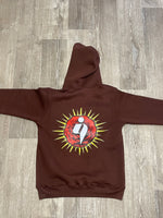 Brown InFr€Quent M!NDS Hoodie Vol. 1